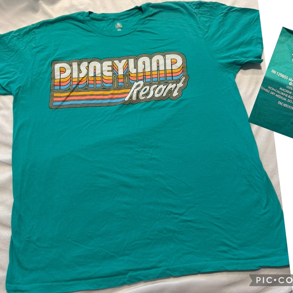 Disneyland Resort Men's Teal T-Shirt